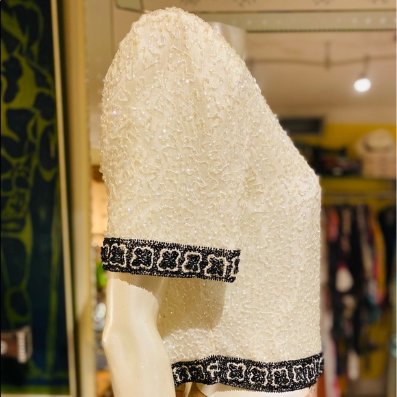 Laurence Kazar Vintage Top - Picture 11 of 14